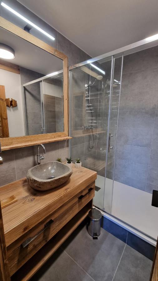 Arcs 1950 Appartement Luxe Type Chalet 5 A 7 Personnes Vue Imprenable Sur Le Montblanc Skis Aux Pieds Les Arcs  Exteriör bild