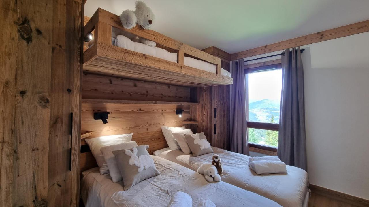 Arcs 1950 Appartement Luxe Type Chalet 5 A 7 Personnes Vue Imprenable Sur Le Montblanc Skis Aux Pieds Les Arcs  Exteriör bild