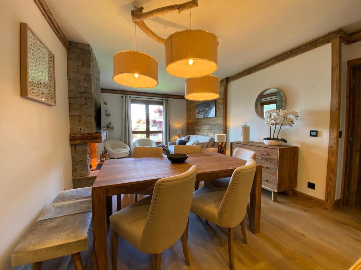 Arcs 1950 Appartement Luxe Type Chalet 5 A 7 Personnes Vue Imprenable Sur Le Montblanc Skis Aux Pieds Les Arcs  Exteriör bild