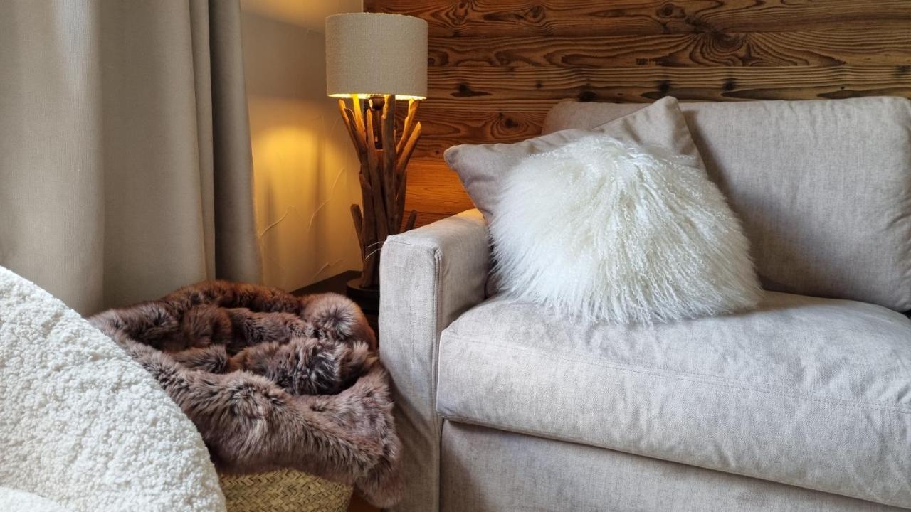 Arcs 1950 Appartement Luxe Type Chalet 5 A 7 Personnes Vue Imprenable Sur Le Montblanc Skis Aux Pieds Les Arcs  Exteriör bild