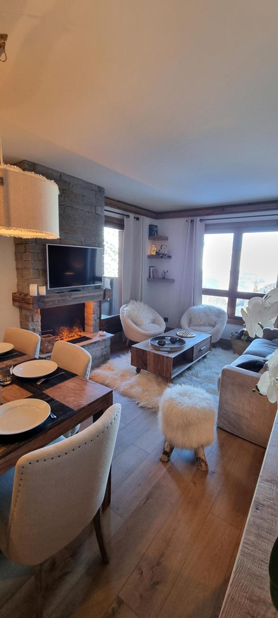 Arcs 1950 Appartement Luxe Type Chalet 5 A 7 Personnes Vue Imprenable Sur Le Montblanc Skis Aux Pieds Les Arcs  Exteriör bild